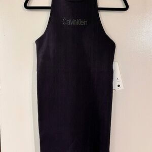 NWT Calvin Kline black sport dress